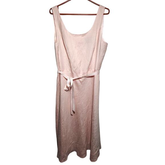 Jessica Howard Linen Dress Pink Womens Size 18 - Picture 1 of 4